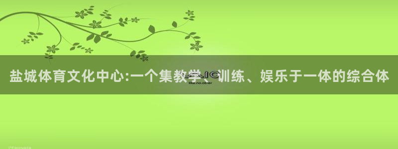 3377体育官方正版app集团简介：盐城体育文化中心:一个集