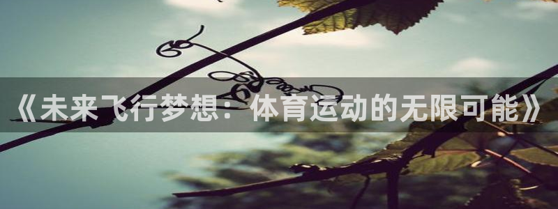  3377体育官网下载：《未来飞行梦想：体育运动的无限可能》